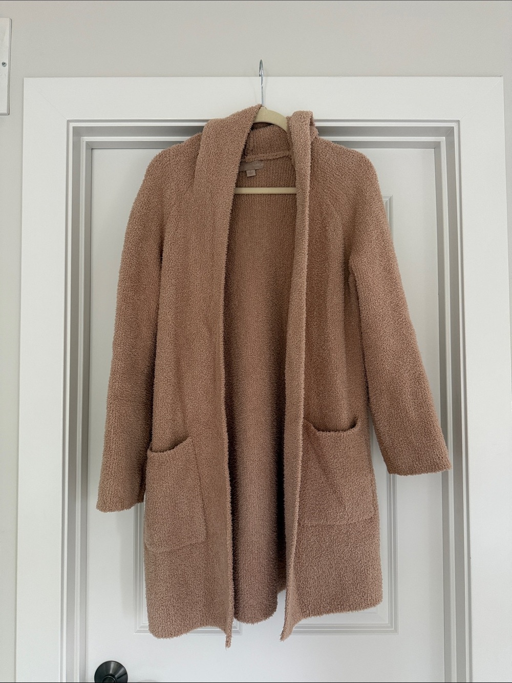 Barefoot Dreams CozyChic Shawl Cardigan with Hood